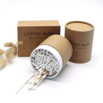 China Eco-Friendly Biodegradable Bamboo Cotton Swab for sale