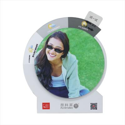 China Custom Paper Exhibition Pop PDQ Display Cardboard Display Advertising Standee for sale