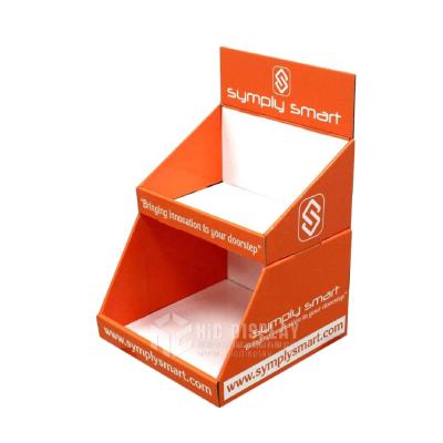 China Good Quality Products Promotion Display Counter , Cardboard Display Box Counter For Earring Promotion for sale