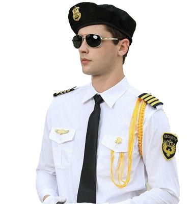 China High Quality Security Uniform Shirts Hotel Security Guard Uniform for sale