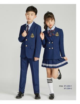 China Comfortable School Uniform Jacket Suit Custom Design School Blazer for sale