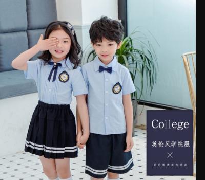 China Comfortable Shirt For Primary Middle School Students High School Uniform for sale