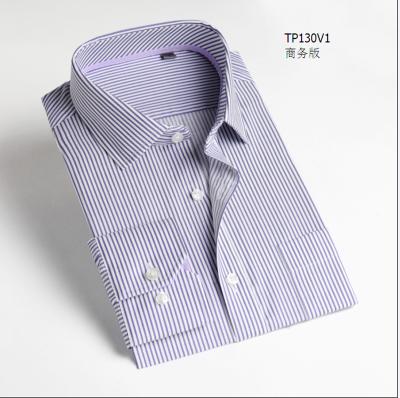 China Whole Sale High Quality Anti-pilling Mens Shirts Long Sleeve Dress Shirts for sale