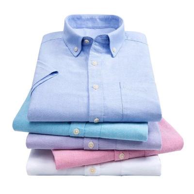 China Anti-wrinkle high quality 100% cotton oxford custom made mens formal shirt for sale