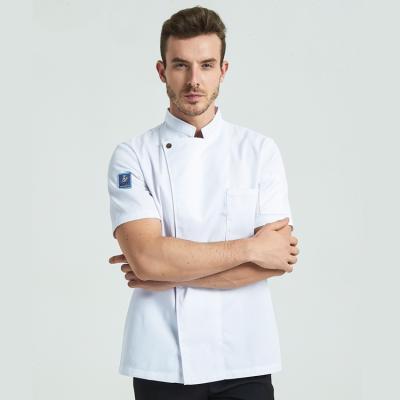 China restaurant & Bar Short Sleeve Chef - Hotel Restaurant Chef Uniform Kitchen Set Uniform for sale