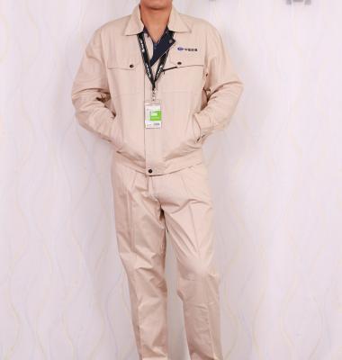 China Factory direct supply breathable tops and pants for workers, high quality cotton long sleeve work uniform for sale