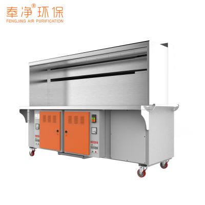 China Smoke Purification Sweeps Purified Air GRILL ESP Grill With Smoke Filter Cooking Exhaust Electrostatic Dust Collector Cooking for sale