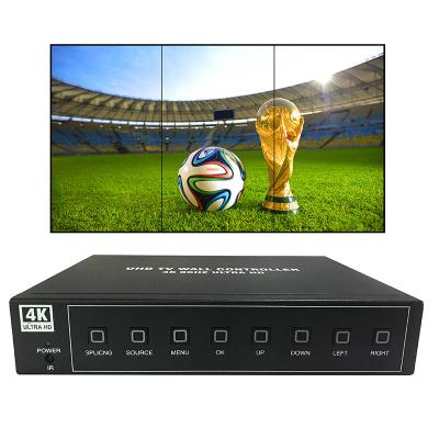 China Vertical Video Controller 1X3 2x3 1x2 VGA HDMI I Vertical Video Wall Processor Portrait Orientation Landscape Portrait Processor Video Wall Controller for sale