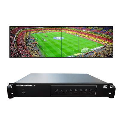 China 6x1 Video Wall Orientation Landscape Video Wall Processor Vertical Video Wall Processor Portrait Controller 1X6 2x3 6x1 1x7 VGA HDMI I for sale