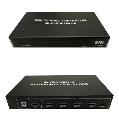 China Video Wall Control 1X2 1x3 1x4 2x2 2x3 3x2 3x3 USB VGA HDMI DVI TV Video Wall Splice Video Processor for sale