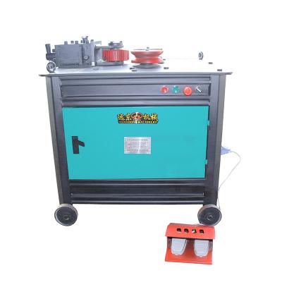 China Retail Rebar Arc Rebar Spiral Bender Steel Curved Circular Bending Machine for sale