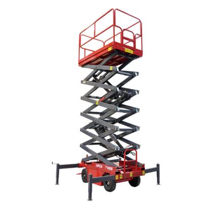 China Movable 500kg scissor lift platform Hydraulic Lifting Table for factory Warehouse for sale