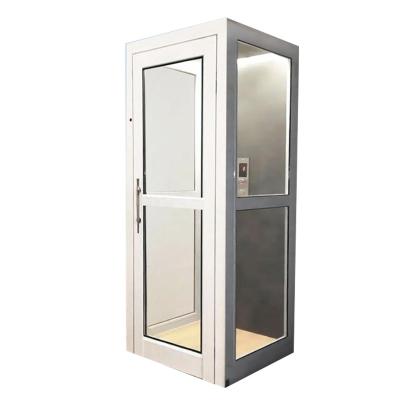 China 2-4 floors outdoor and Indoor Electric Residential Vertical Cheap Passenger Small Home Lift Elevator Lifts For Sale for sale