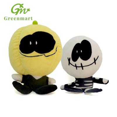 China Popular Greenmart Halloween Pumpkin Witch Figure Decoration Supplies Small Pumpkin Witch Figure Hanging Children's Plush Toy for sale