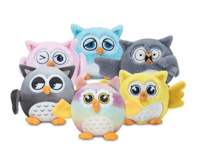 China Safety / Hot Sale 2022 GM Company Customized Customized 2 Design Customized Pillow Cover New Sewn In 1 Soft Plush Owl Design Shaped Pillow With Cover for sale