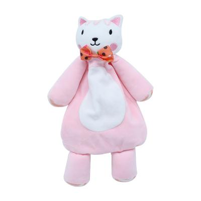 China Favor Prize Non-Toxic Cavity Fiber Animal Plush Baby Comforter For Night for sale