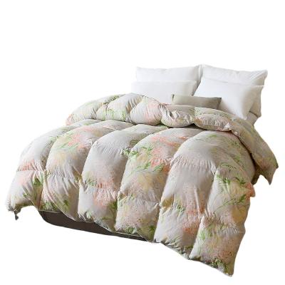 China Wholesale Reversible King Bed Reversible Diamond Quilted Washed personality 3d printed comforter bed set floral geometric comforter for sale