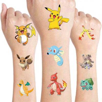 China Temporary More Designs Kids Temporary Toy Cute Cartoon Sticker Waterproof Sweatproof Tattoo Stickers Decoration Sticker Kids Gift for sale