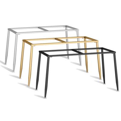 China Modern Table Frame Leg Metal Coffee Table Legs Furniture Leg Gold Stainless Steel Patio Brass Iron For Modern Table Office Carton for sale