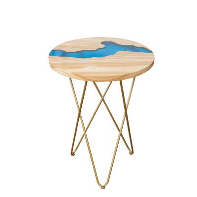 China Custom Modern Furniture High Quality (Size) Tea Table Customized Epoxy Resin Tea Table Living Room Resin Table for sale