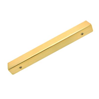 China Modern Epoxy Morden Furniture Accessories Metal Handle Cabinet Handle Stainless Steel Gold Furniture Handle for sale