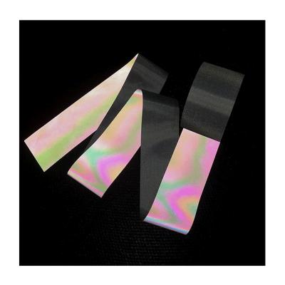 China Selling Reflective Color Polyester Highly Reflective Fabric For Fashion Clothes Jacket for sale