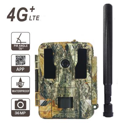 China Factory Wholesale 4G Network Night Vision No Glow Waterproof 40MP 1080P MMS SMS FTP Hunting Trail Cameras 4G for sale