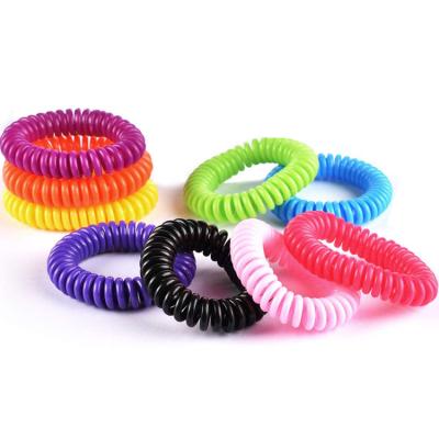 China Outdoor Patio Disposable Mosquito Killer Plant Based EVA Mosquito Repellent Bracelets, Waterproof DEET Free Mosquito Guard Bands For Kids for sale