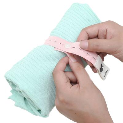 China Washable Elastic Belt Extender Clothes Storage Elastic Band With Buckles Clothes Adjustable Elastic Straps for sale