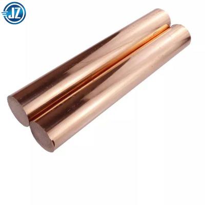 China Electronic Closing Round 99.99% Pure Copper Rod 8mm Flat Round Edge Copper Bars C12200 C18980 C15715 Square Copper Busbar Strips Brass Rod Bar for sale