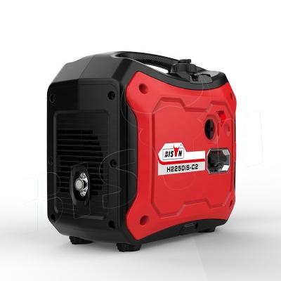 China Super Quiet 79.9CC Gasoline Inverter Generators 2000W 50/60HZ Inverter Portable Generator BS-H2250iS for sale