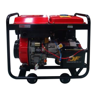 China 5Kva 5.5KW Welding Diesel Engine Diesel Single Or Three Phase Generator In Dominican Republic 12.5L for sale