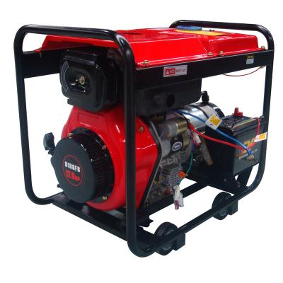 China Guatemala Home Generator Open Frame Diesel High Quality Single Cylinder 12.5L Diesel Generator for sale