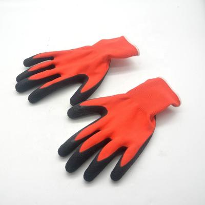 China Anti 13 Needle Latex Soft and Breathable High Quality Soft Breathable Non Slip Fatty General Purpose Men Work Gloves for sale