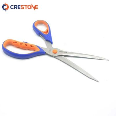 China CRESTONE Universal Cutter OEM Stainless Steel Home Office Scissors High Quality Universal Smooth Cut Scissors for sale