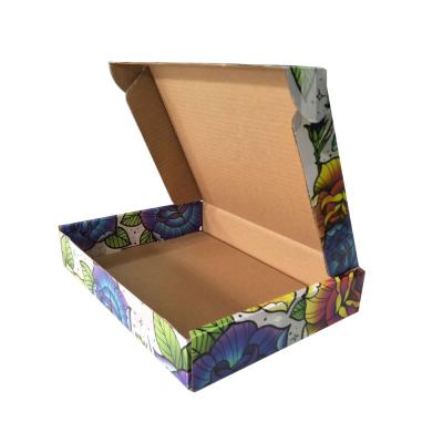 China Materials Factory Price Recycled Logo Inside Printing Plain Brown Custom Mailing Corrugated Kraft Boxes Tuck Top Cardboard Small Shipping for sale