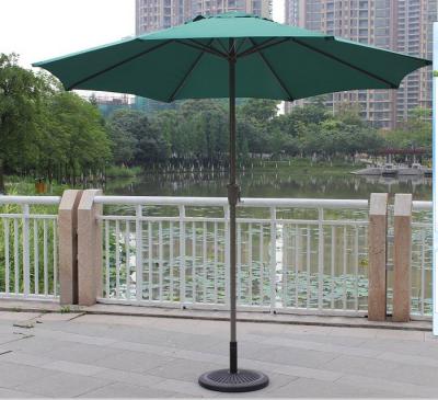 China Non - tilted Outdoor Patio Umbrellas With Straight Stand / Heat Transfer Printing OEM for sale