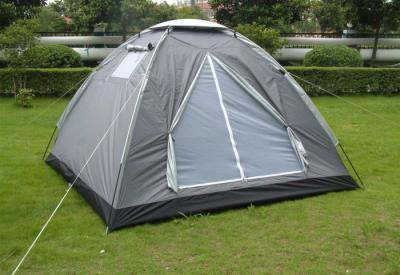 China Outside Sunshadow Easy Up Waterproof Camping House Tent With Large Living Room for sale