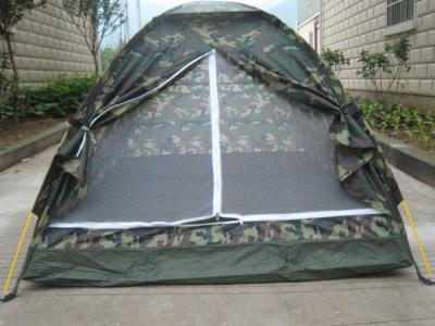 China Travelling Outdoor Waterproof Camouflage Camping Tent / 2 Person Backpacking Tent for sale