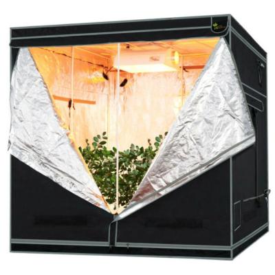 China Black polyester Mylar Lighthouse Grow Tent With Steel Frame / Complete Grow Tent Kits for sale