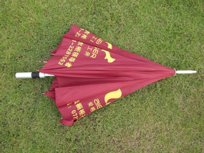 China 30 Inches Polyester Custom Purple Golf Umbrella With UV Protection For Business Promotion for sale