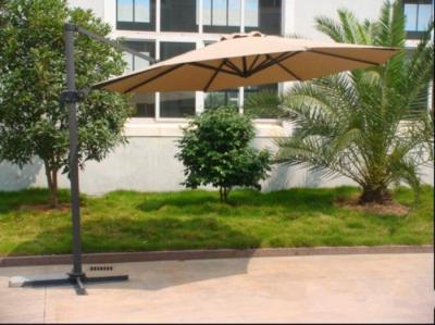 China Heavy Duty 3M  Waterproof Polyester Outdoor Patio Umbrellas , Cantilever Garden Parasol for sale