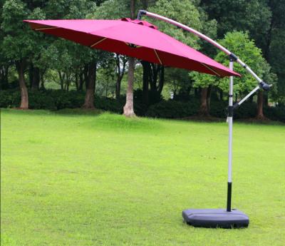 China Custom Logo Large Outdoor Patio Umbrellas Solar Auto / Garden Umbrella Parasol for sale