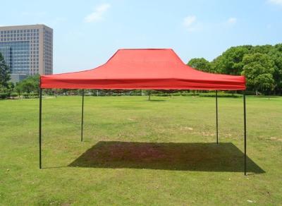 China Barraca reta de aço de dobramento vermelha do dossel do pé de 420D Oxford 10 x 15 ft para BBQs e festas à venda