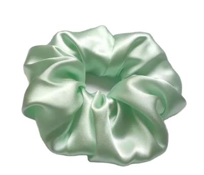 China 100%pure fashion elephant / custom made silk hair scrunchie oversized silk headwrap with logo for sale