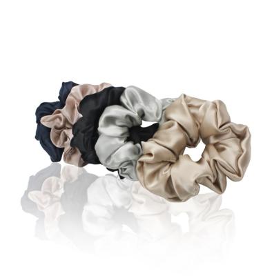 China Hot Selling Street Style Hair Scrunchies Oversized Silk Satin Hair Rope Soft Touch Soft Touch Hair Tie For Lady Girls for sale