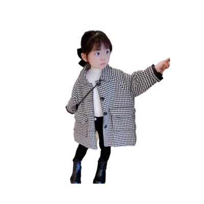 China Breathable Children Spring And Autumn KB Wool Fabric Profile Coat Leisure Coat Long for sale