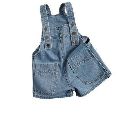 China New Viable Summer Boys And Girls Jeans Jumpsuits Trousers Shorts Western Casual Pants for sale