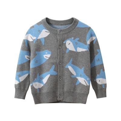 China Lovely Baby Boys Autumn Winter Clothing Children Knitted Cardigan Kids Cotton Sweater Anti-Shrink for sale