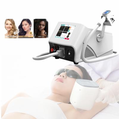 China High Quality Professional Portable Hair Removal Diode Laser 808nm 1200W Hair Removal Machine for sale